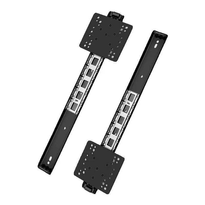 Upturn Folding Hidden Door Slide Rail Cabinet Clothing Cabinet Upturn Track Swing Door Pocket Hardware Accessories