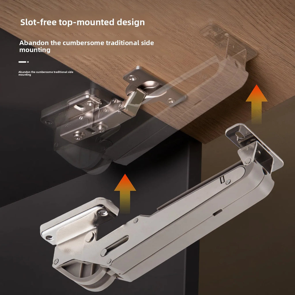 Top-mounted Cabinet Upturn Door Support Rod with Hydraulic Damping