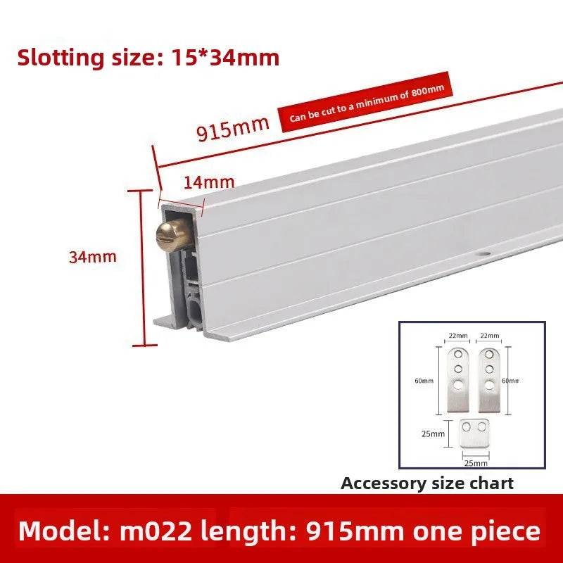 Automatic Lifting Dust Strip Household Insect Proof Sound Insulation Can Be Customized Length Special Sealing Strip for Door