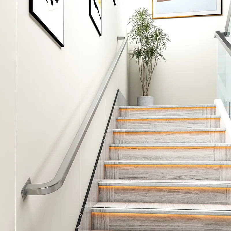 Cross-border Wrought Iron, Stair Handrail Minimalist Indoor Kindergarten Corridor Household Modern Non-slip Tie Rod, Handle
