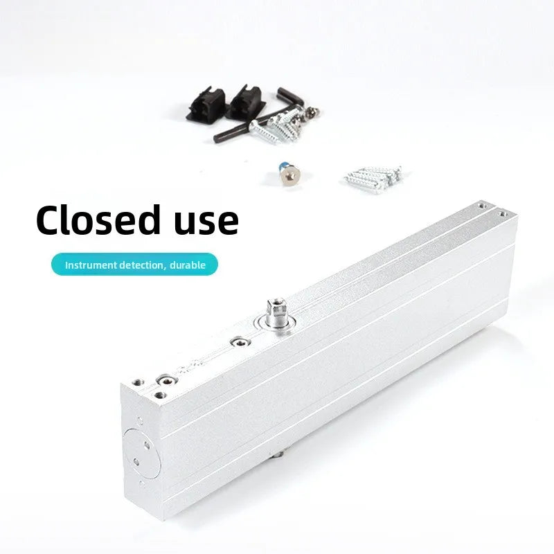 Concealed Door Closer Ultra-thin 23mm Hotel Door Automatic Door Closer Hydraulic Buffer Hidden Type