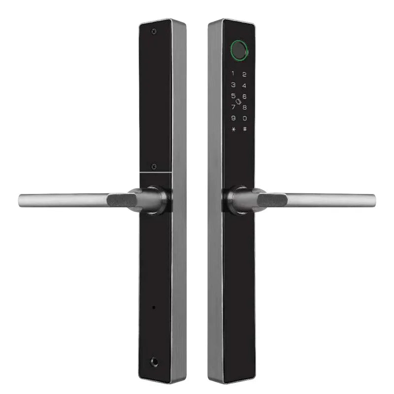 B8 Broken Bridge Aluminum Fingerprint Smart Lock – Tuya C-level Core