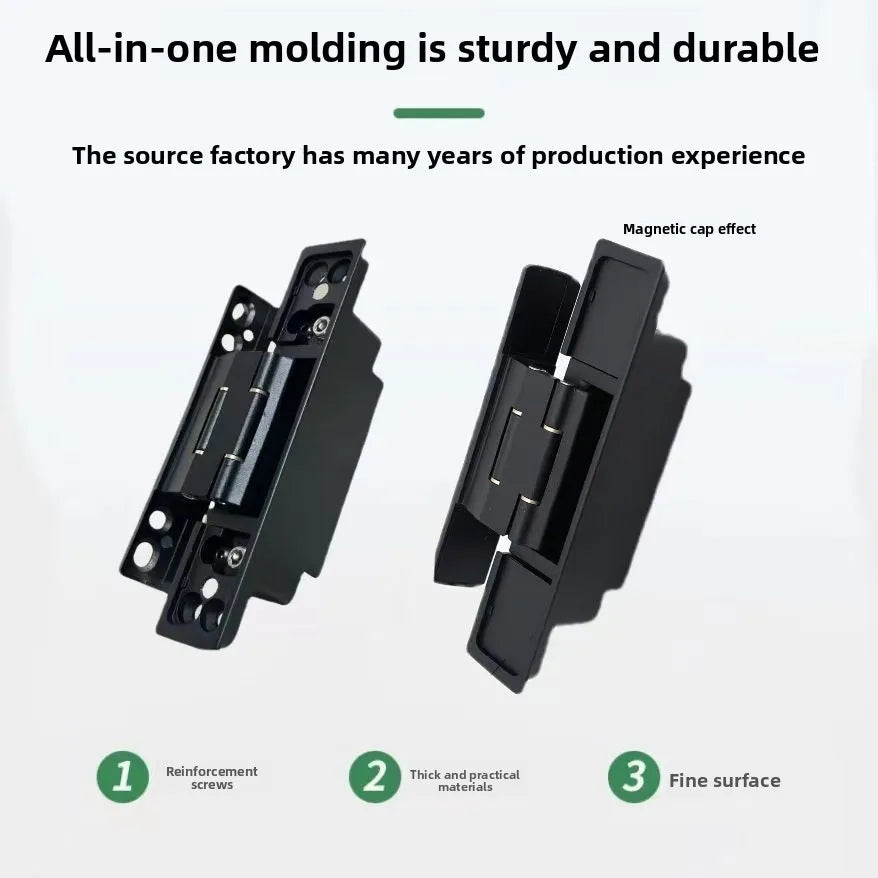 Hidden Narrow Side Hidden Unilateral Unslotted 2D Adjustable Invisible Door Hinge Frame Door Side Hidden Hinge