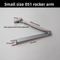 Automatic Door Closer Arm Door Closer Positioning Arm Hydraulic Buffer Door Closer Rocker Arm Universal Hardware Accessories