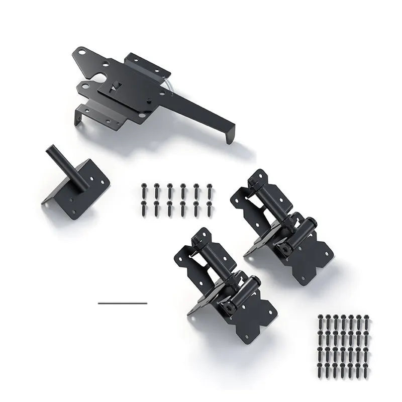 PVC Fence Door Hinge Garden Door Accessories Hinge Fence Hinge Bolt
