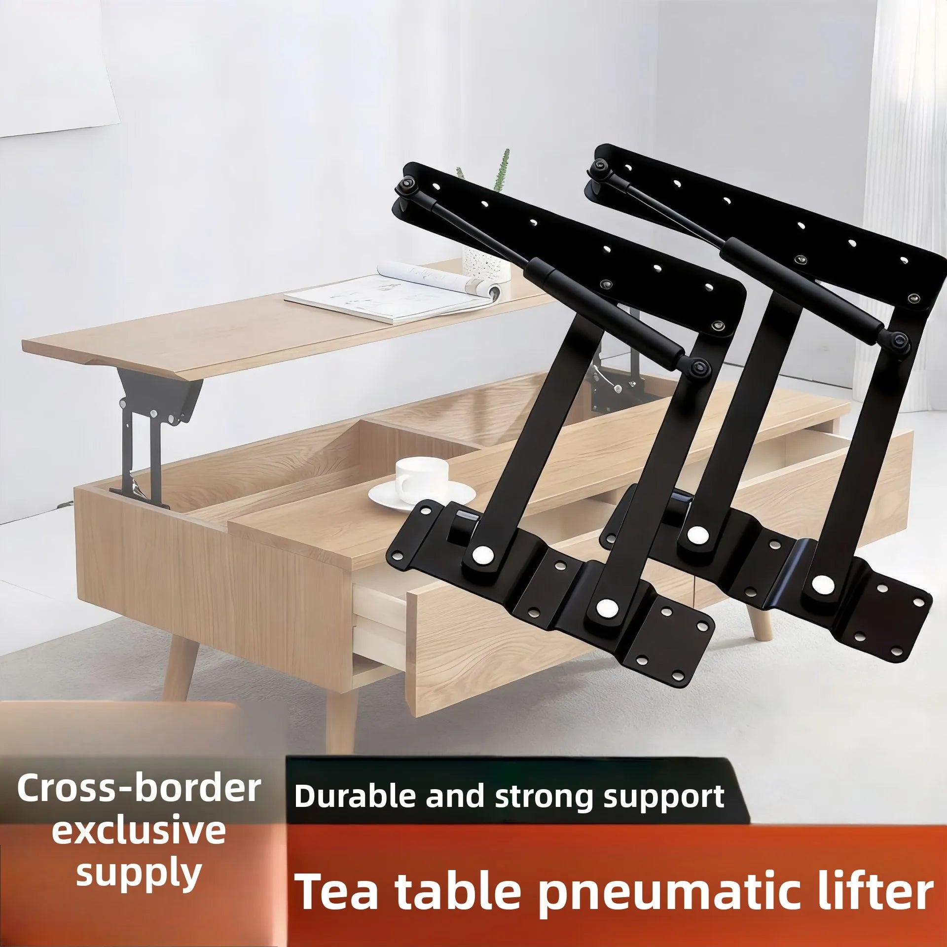 Coffee Table Lifter Pneumatic Rod Damping Folding Spring Coffee Table Lifter Bracket Hardware Accessories