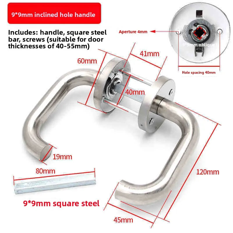 304 Stainless Steel Escape Lock for Sliding Doors
