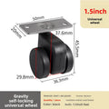 Gravity Self-locking Caster for Study Chairs & Furniture