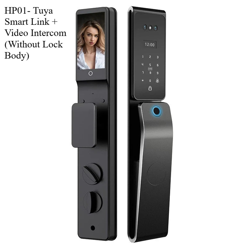 18-Language Smart Lock with 3D Facial Recognition & Visual Intercom