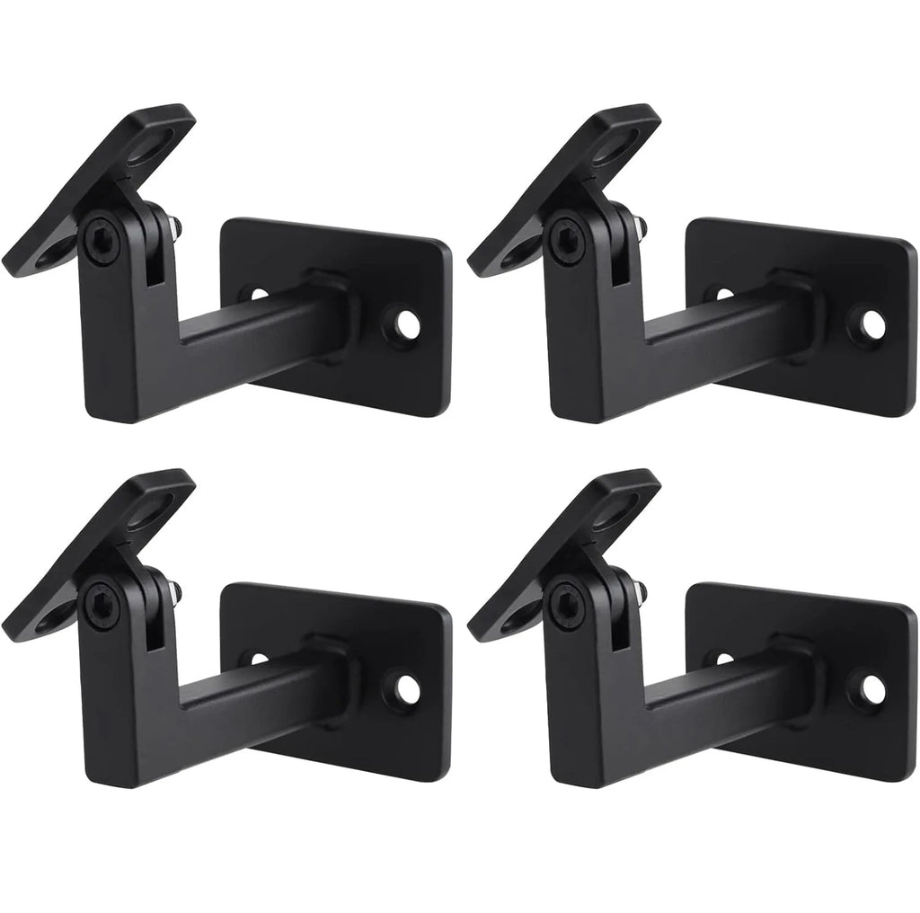 Adjustable Handrail Bracket Wall Hanging Wrought Iron Railing Bracket Stair Bracket DIY Stair Handrail Accessories