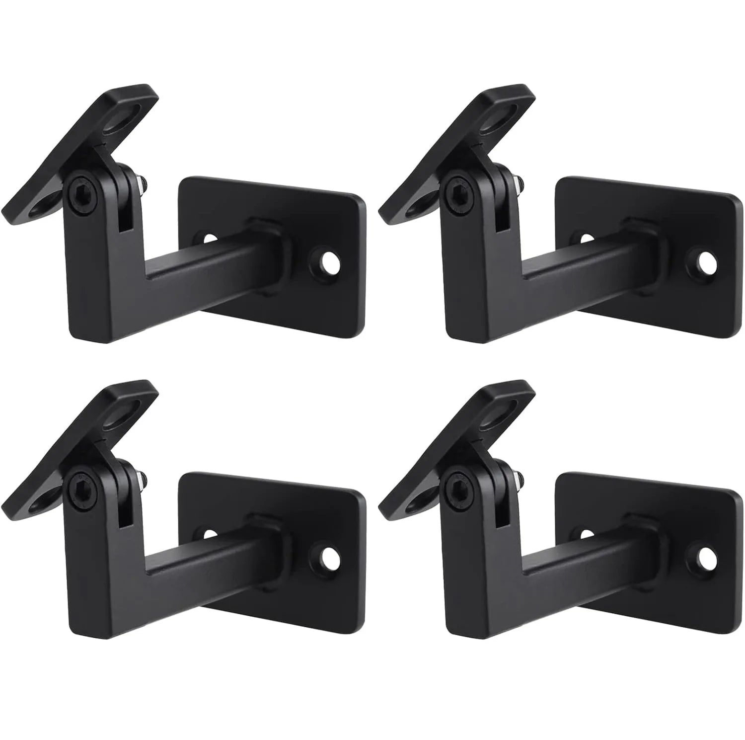 Adjustable Handrail Bracket Wall Hanging Wrought Iron Railing Bracket Stair Bracket DIY Stair Handrail Accessories
