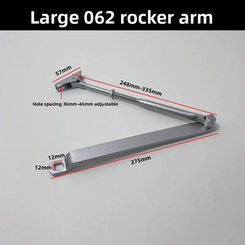 Automatic Door Closer Arm Door Closer Positioning Arm Hydraulic Buffer Door Closer Rocker Arm Universal Hardware Accessories