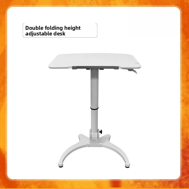 Factory Direct Sales Lifting Table Cross-border Hot-selling Table Amazon Double Folding Lifting Table