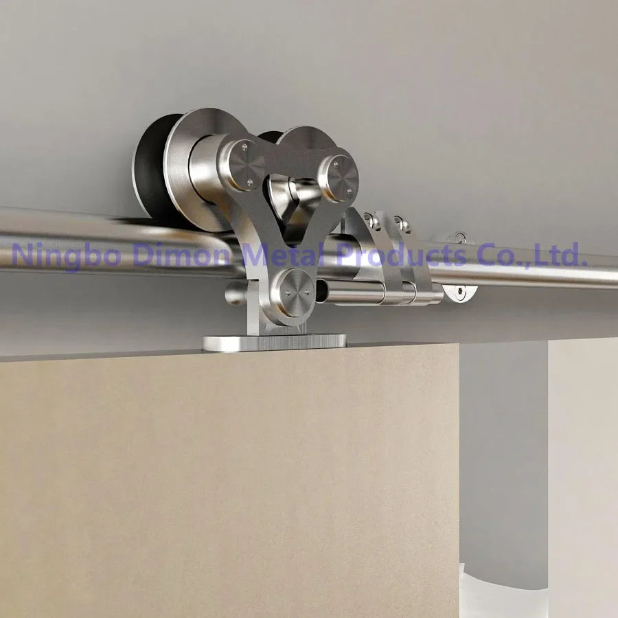 Dimon Customized High Quality SUS 304 Sliding Wooden Door Hardware DM-SDS 7102