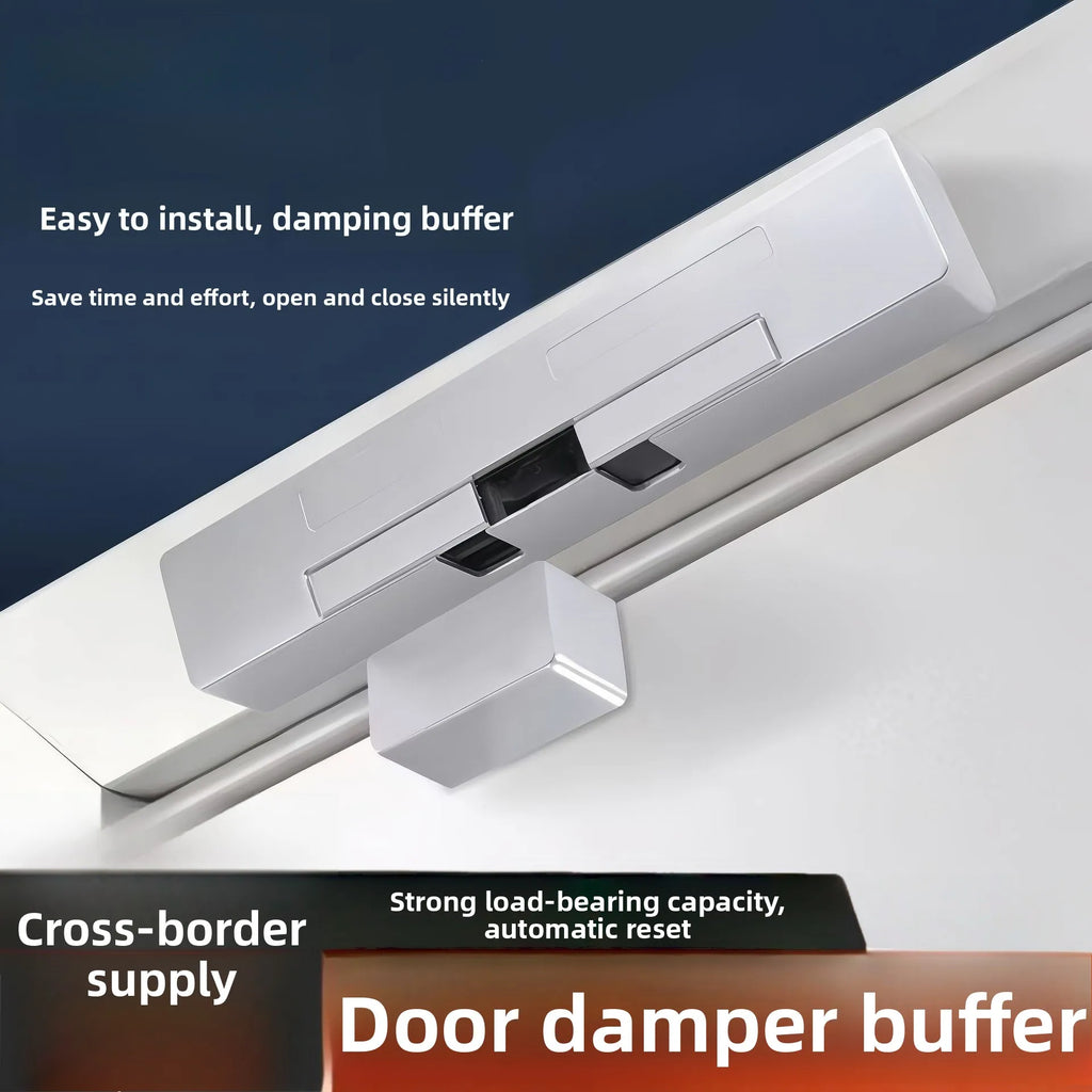 Door Damping Buffer Indoor Casement Wooden Door Automatic Closing Anti-clamp Mute Buffer Hardware Accessories
