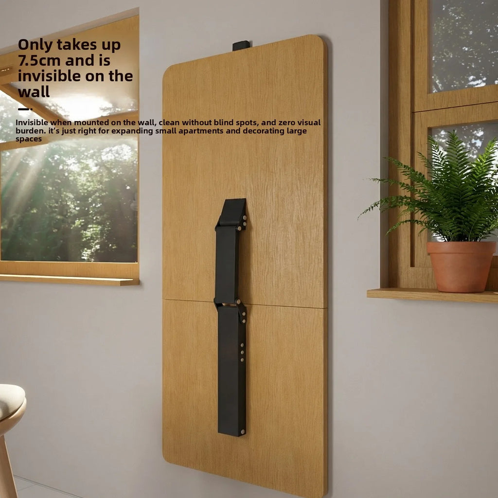 Ultra-thin Wall-mounted Folding Table Wall-mounted Damping Buffer Damper Bar Entrance and Exit Upturn Countertop Support