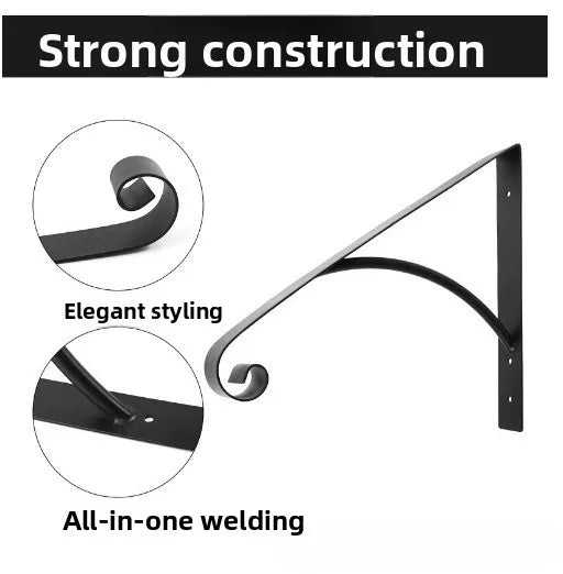 (Customization) Wall Installation 1-2 Steps White Handrails Outdoor Step Handrails Wrought Iron Stair Handrails