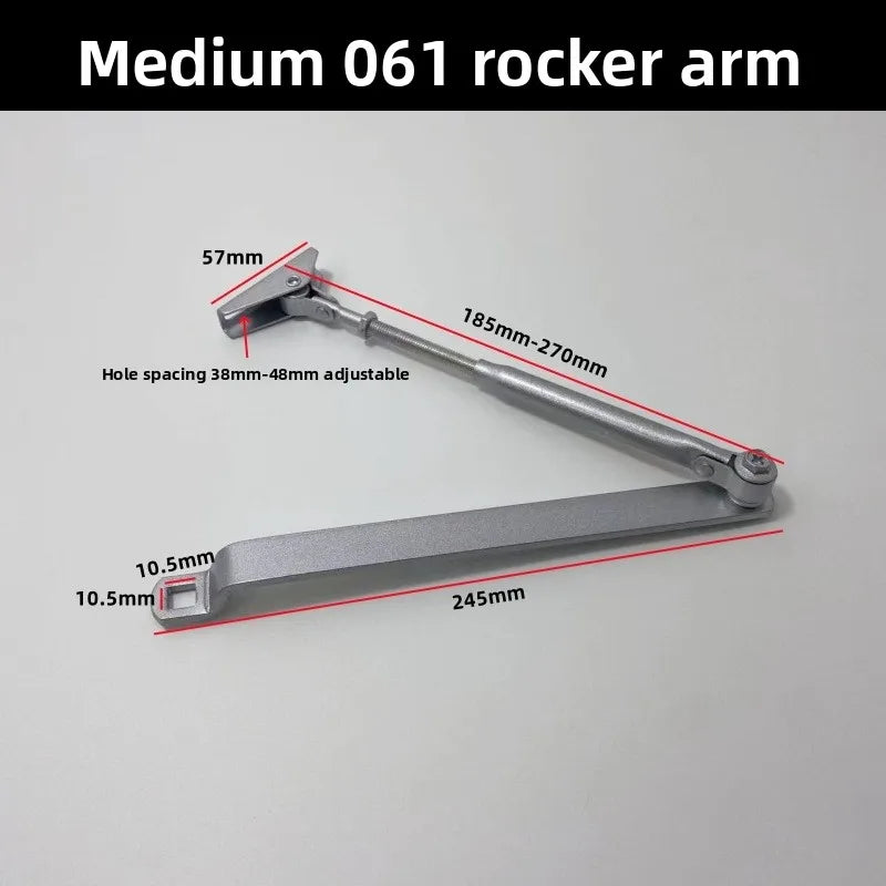 Automatic Door Closer Arm Door Closer Positioning Arm Hydraulic Buffer Door Closer Rocker Arm Universal Hardware Accessories