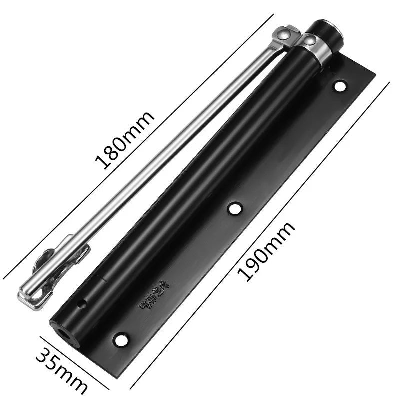 Simple Wooden Door Closer Return Automatic Rebound Device Buffer Door Closing Light Closing Spring Silent Door Closer