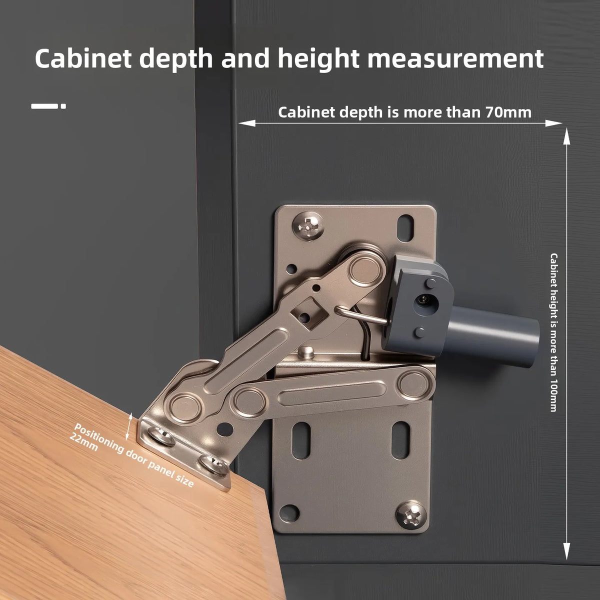 Sink Cabinet Under Turn 45 Degree Hinge Lower Door Damping Door Hinge Furniture Cabinet Door Connector Accessories