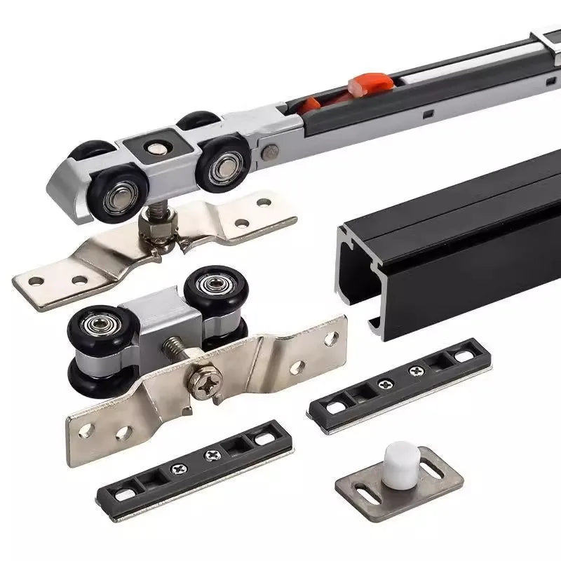 Three Linkage Two-way Buffer Hanger Two-three-four Linkage Sliding Door Silent Buffer Push-pull Upper Rail Accessories
