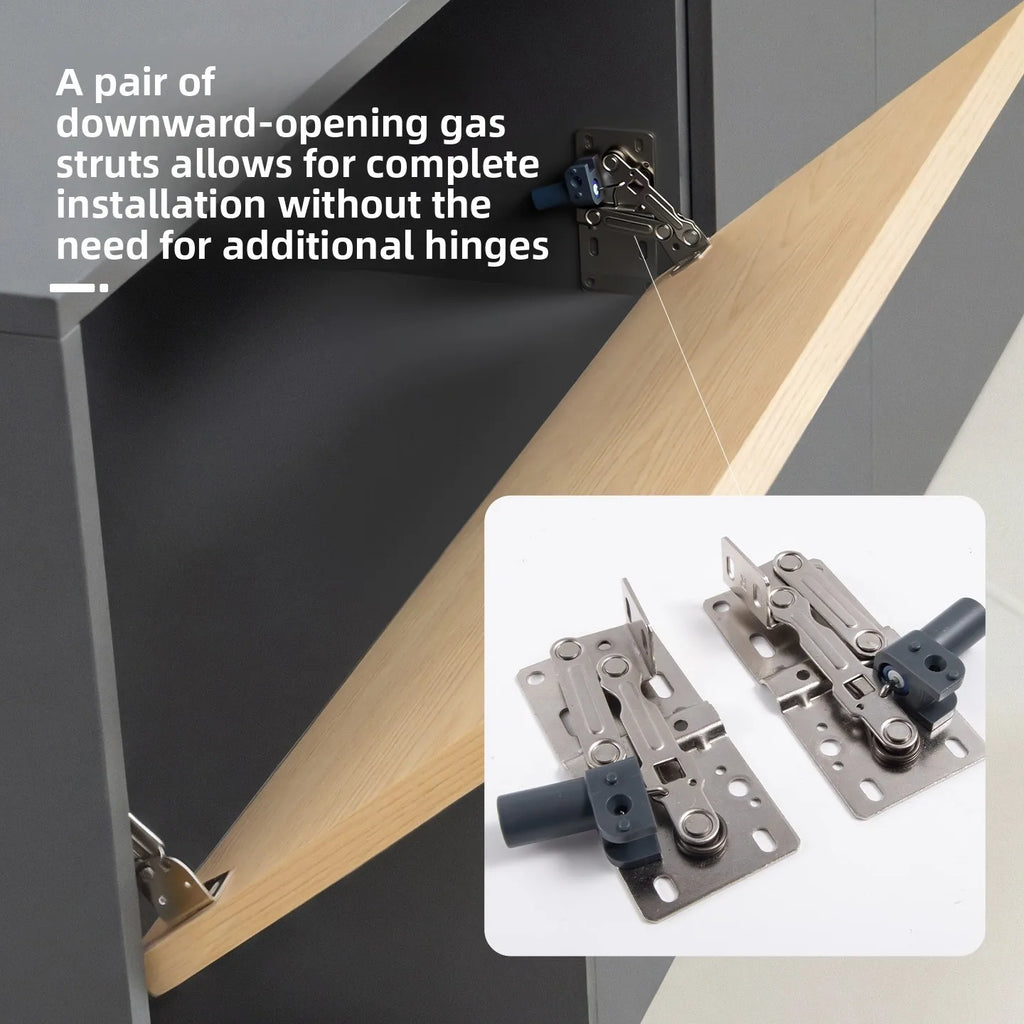 45° Under-turn Damping Hinge for Sink & Lower Cabinet Doors