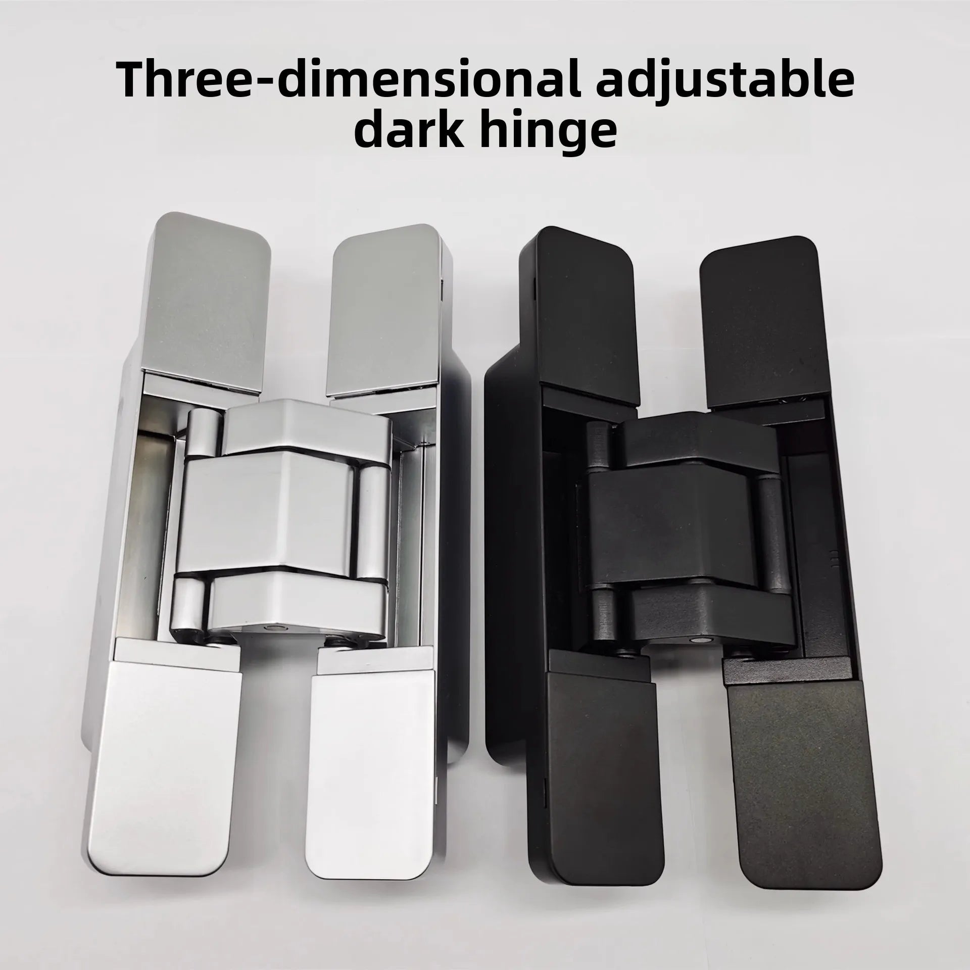 Invisible Square Head 3D Adjustable Hinge Folding Wooden Door Cross Hidden Hinge