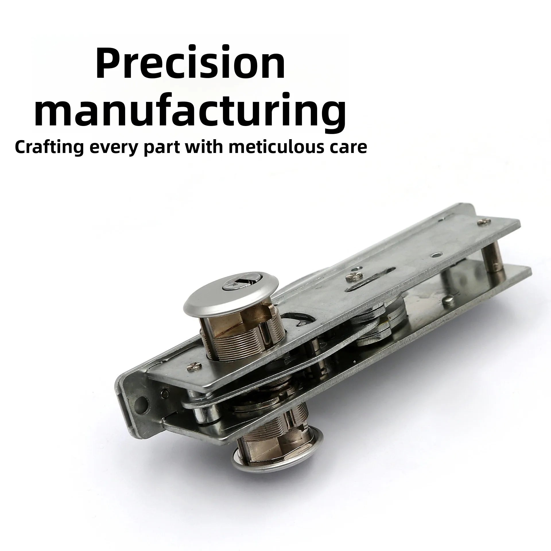 Framed Sliding Door Lock Heaven and Earth Lock Anti-theft Apartment Door Modern Simple Lock Hardware