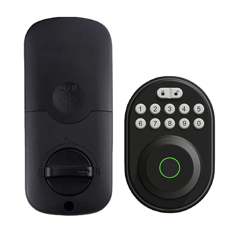American Stay Smart Lock for Wooden Doors – Fingerprint, Bluetooth & Remote