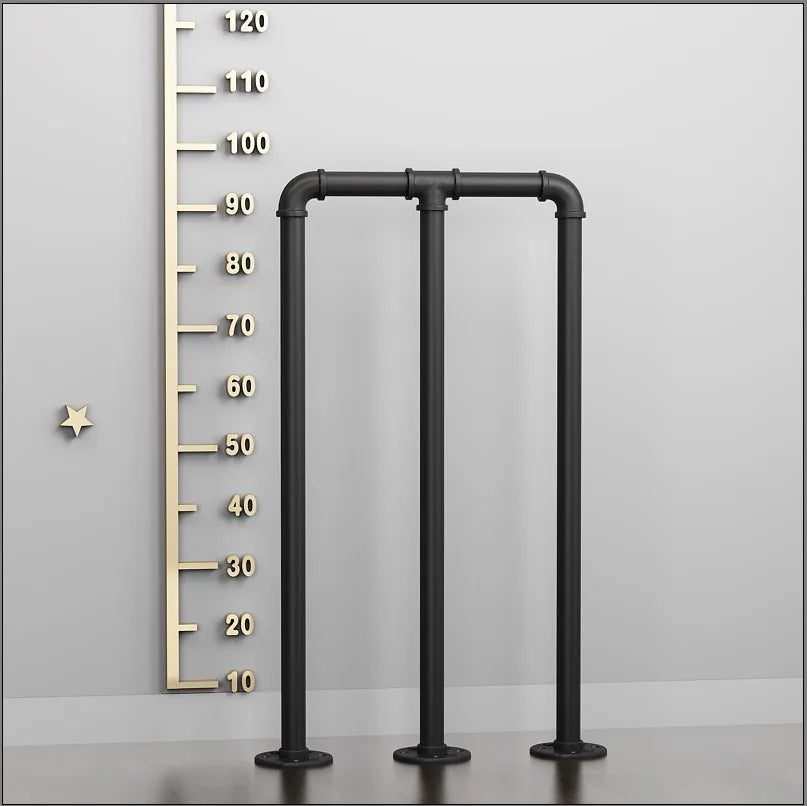 Simple Stair Handrail Household Elderly Children Household Fence Wrought Iron Water Pipe Indoor Creative Tone U-shaped Railing