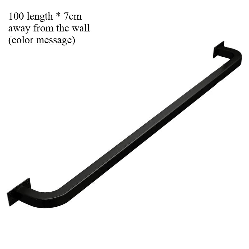 Cross-border Wrought Iron, Stair Handrail Minimalist Indoor Kindergarten Corridor Household Modern Non-slip Tie Rod, Handle
