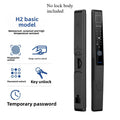 Broken Bridge Aluminum Facial Recognition Smart Lock Graffiti Fingerprint Lock Waterproof and High Temperature Resistance