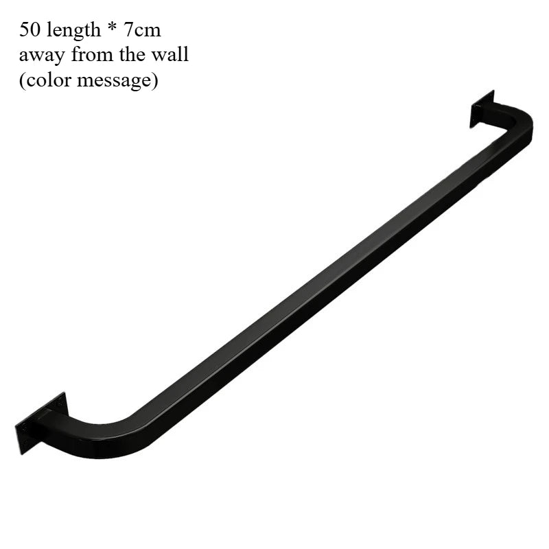 Cross-border Wrought Iron, Stair Handrail Minimalist Indoor Kindergarten Corridor Household Modern Non-slip Tie Rod, Handle