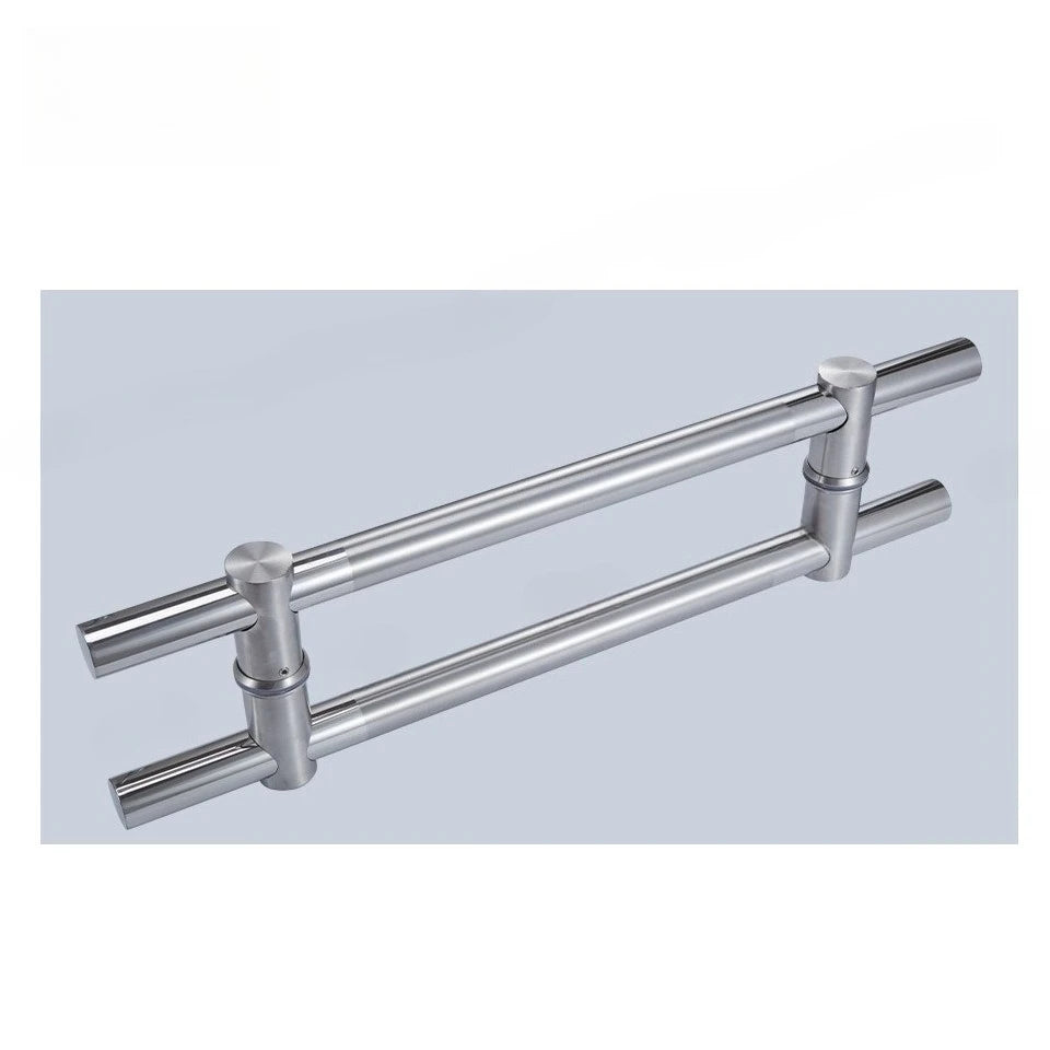 Hot-selling Glass Door Handle Framed Door Thickened Handrail Round Tube Bathroom Glass Door Long Handle