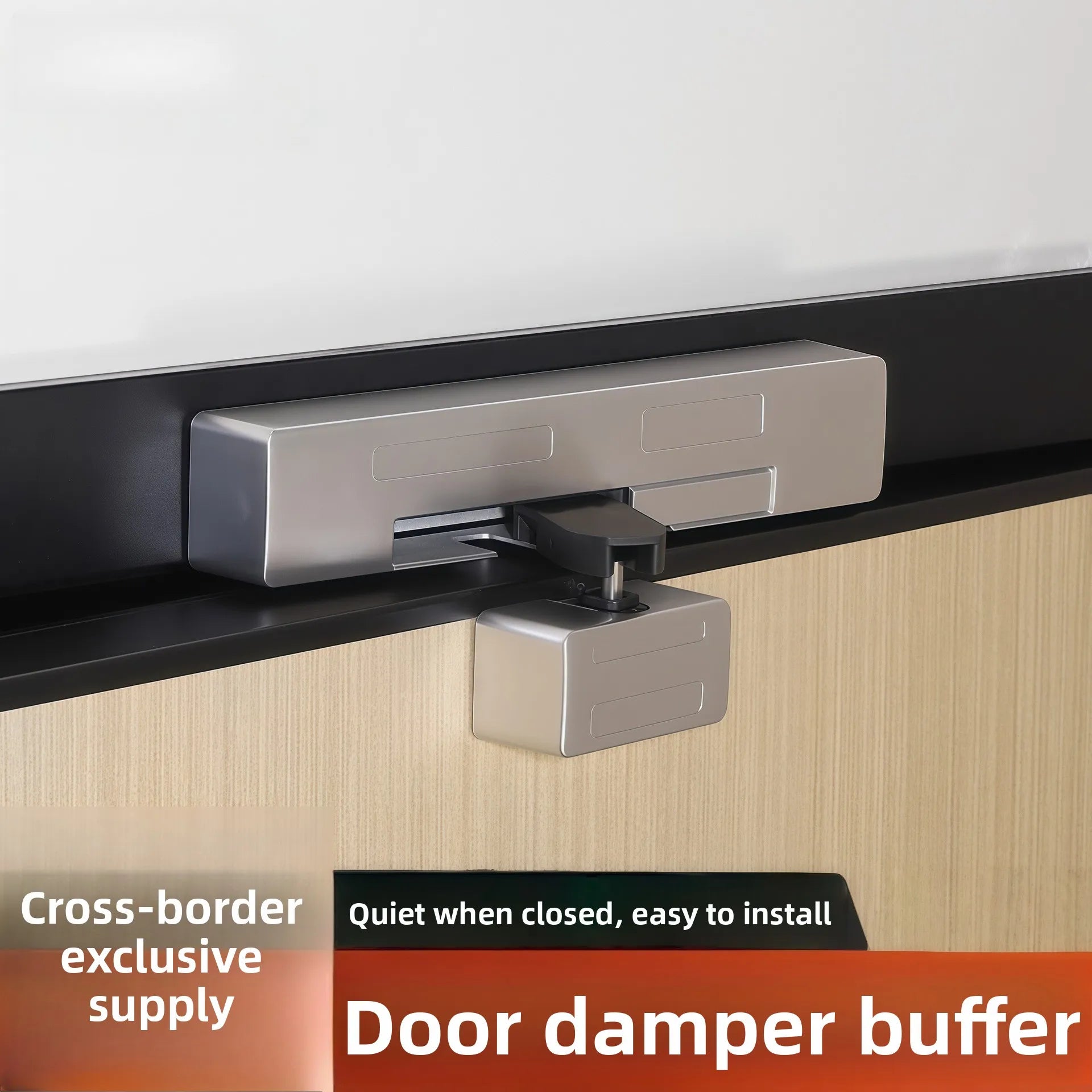 Swing Door Damping Buffer External Door Automatic Door Closer Anti-clamping Hardware Accessories