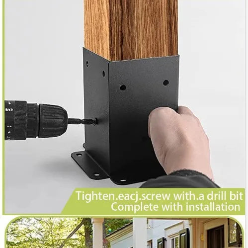 Pergola Post Mailbox Handrail Bracket Pergola Bracket Deck Post Support Fence Post Base Pergola Kit