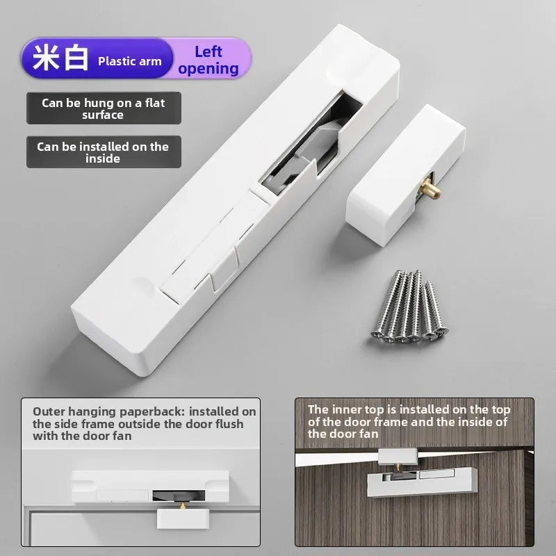 Household Anti-clamp Silent Door Buffer – Hydraulic Auto Closer