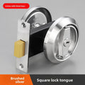 Hidden Double-sided Pull Ring Door Lock for Wooden Doors