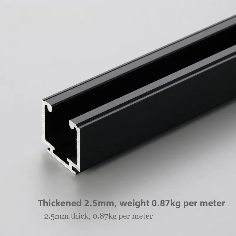 Sliding Door Track Concave Buffer Crane Crane Crane Rail Kitchen Sliding Door Slide Hotel Bathroom Sliding Door Track