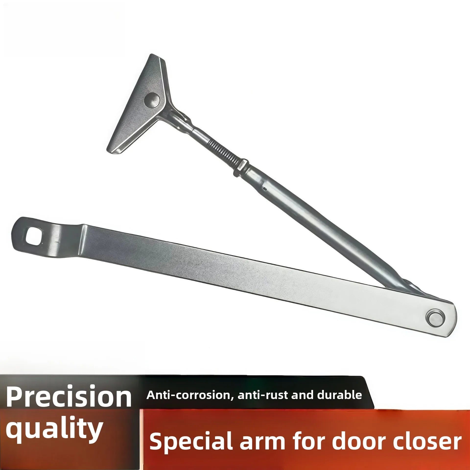 Automatic Door Closer Arm Door Closer Positioning Arm Hydraulic Buffer Door Closer Rocker Arm Universal Hardware Accessories
