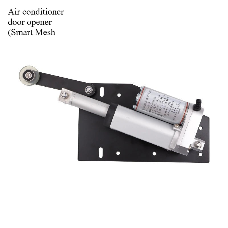Intelligent Electric Air Conditioner Upturn Door Support Hardware Cabinet Door Double Push Synchronous Electric Push Rod