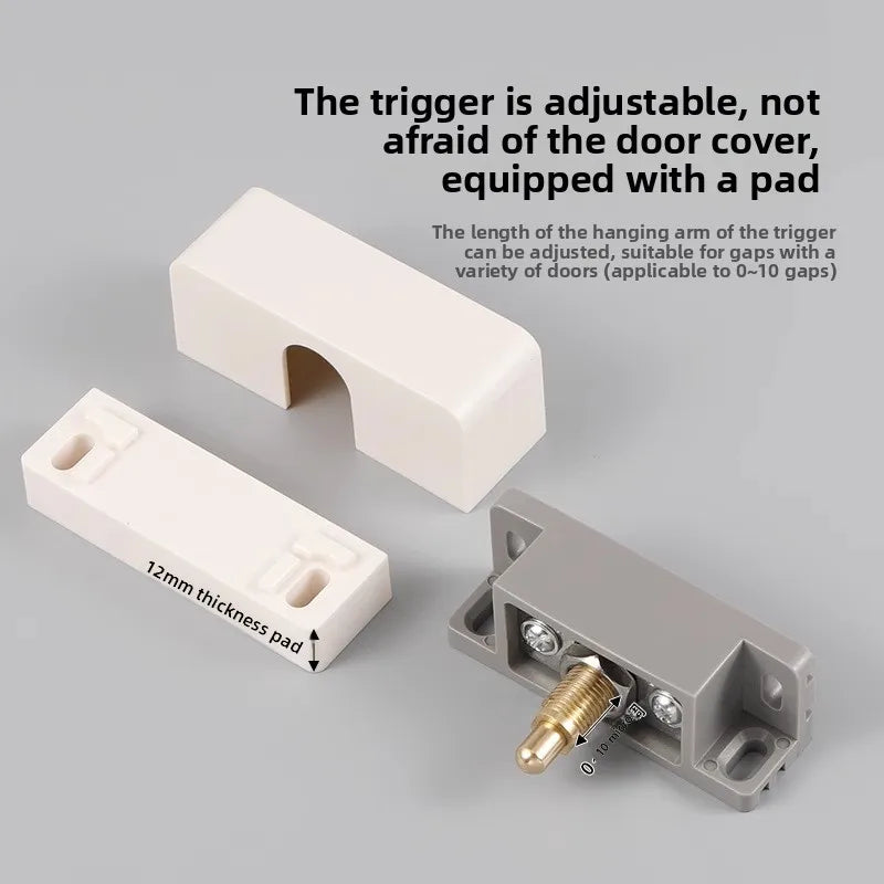 Household Anti-clamping Hand, Silent Door Buffer Damper, Hydraulic Door Closer, Outer Opening Door Automatic Closing Artifact
