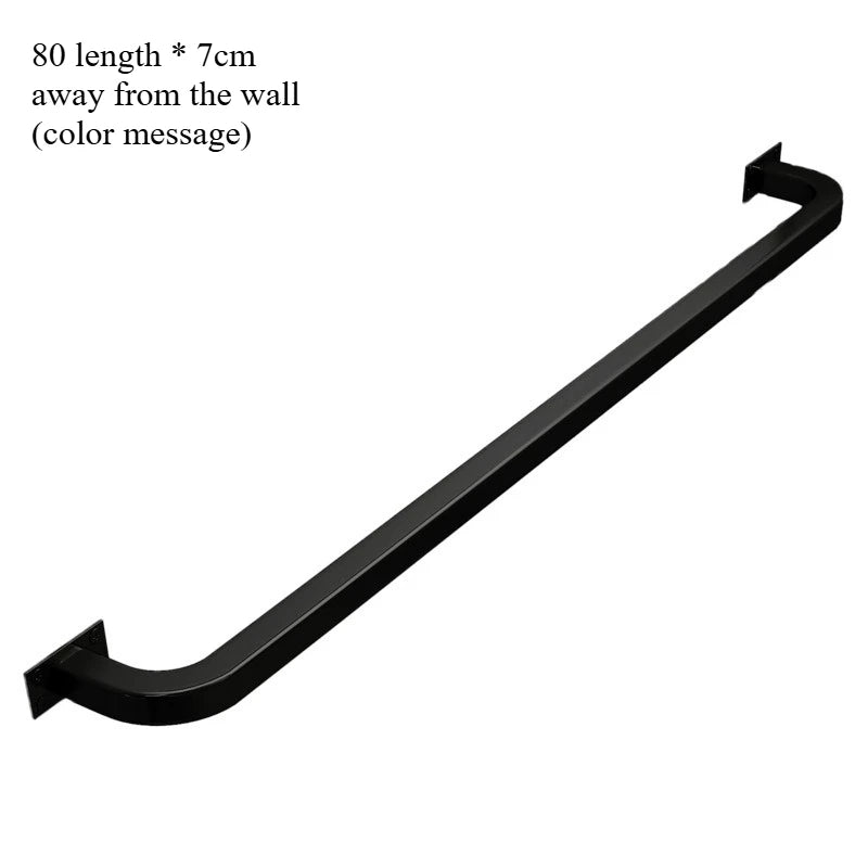 Cross-border Wrought Iron, Stair Handrail Minimalist Indoor Kindergarten Corridor Household Modern Non-slip Tie Rod, Handle