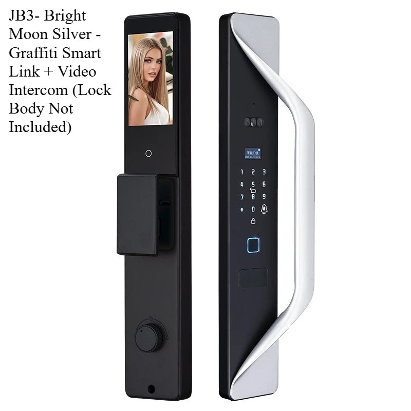 18-Language Smart Lock with 3D Facial Recognition & Visual Intercom
