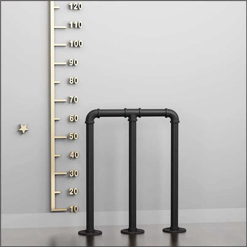 Simple Stair Handrail Household Elderly Children Household Fence Wrought Iron Water Pipe Indoor Creative Tone U-shaped Railing