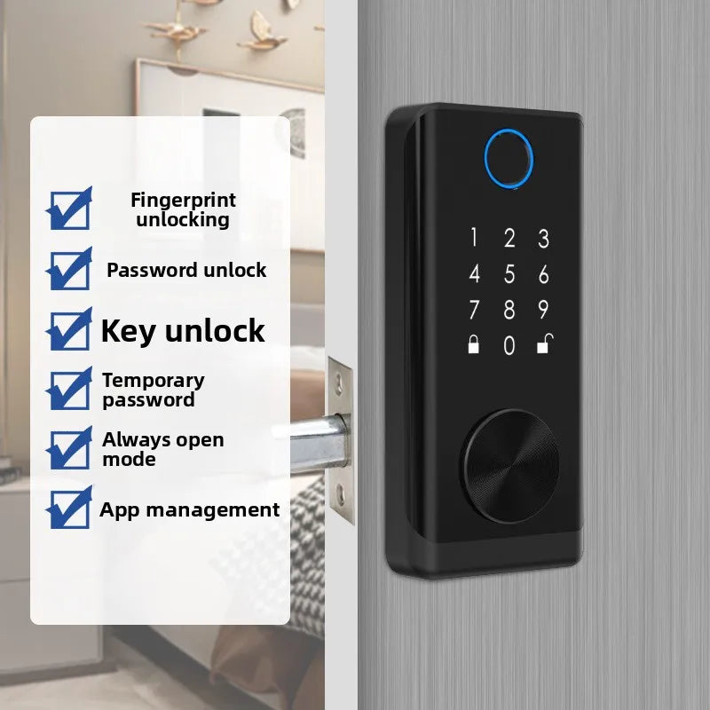 Smart Fingerprint Lock – Password Keyless Entry for Homes & Offices
