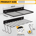 Wholesale Wall Mounted Hardware Tool Rack Shelf Screwdriver Electric Drill Rack Cross Border Metal Power Tool Storage Rack