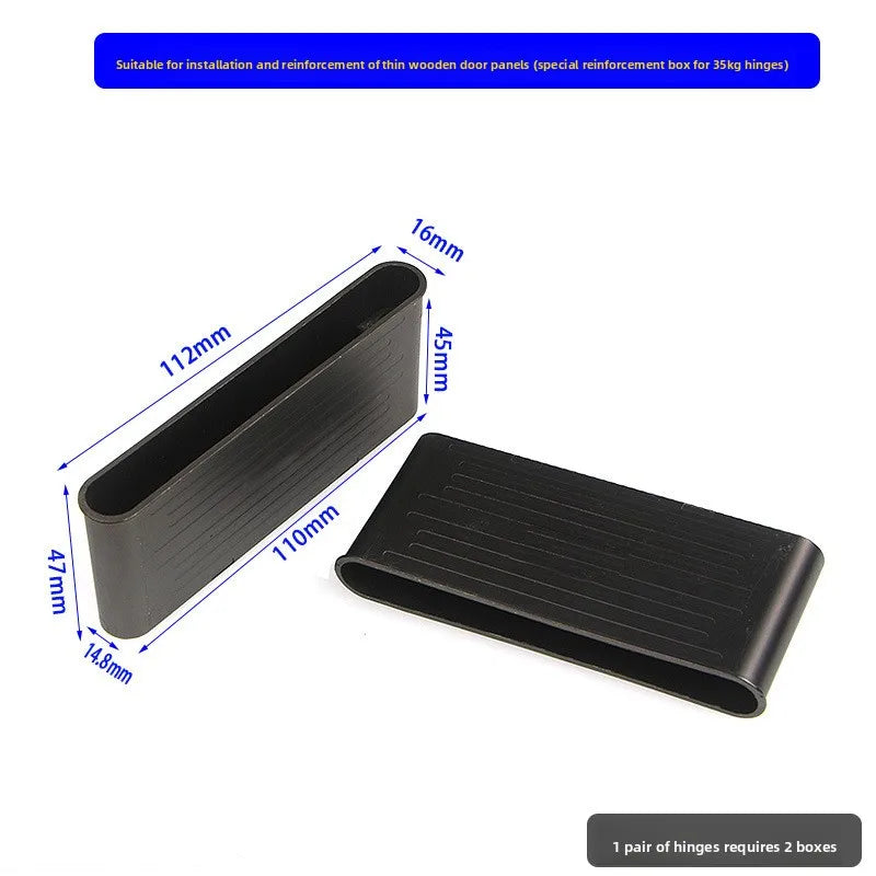 Aluminum Frame Door 3D Damping Hinge – Invisible Hydraulic Buffer