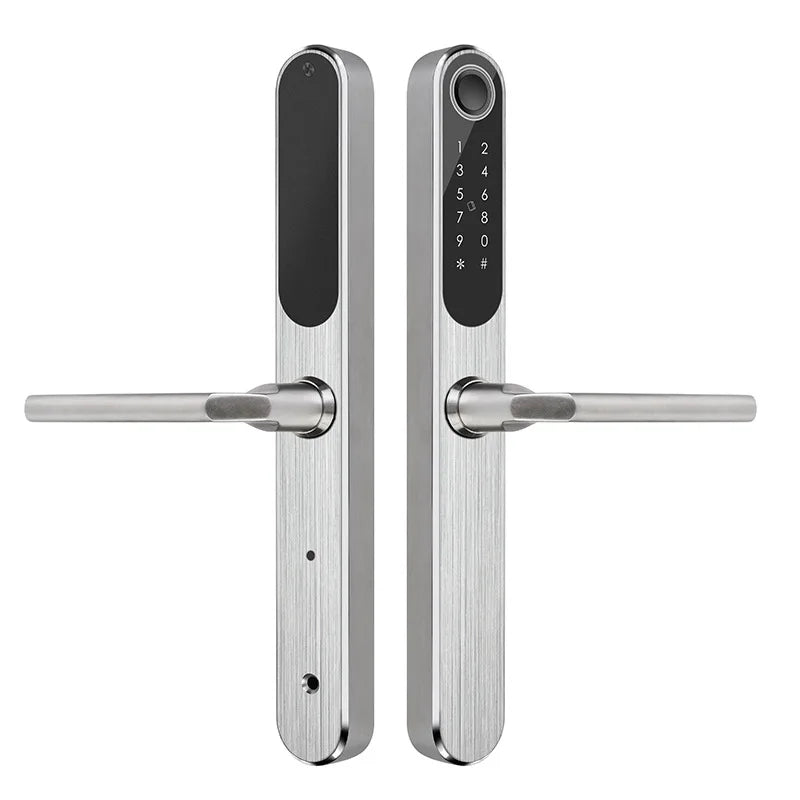 B8 Broken Bridge Aluminum Fingerprint Smart Lock – Tuya C-level Core