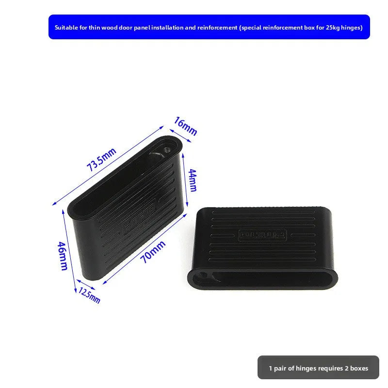 Aluminum Frame Door 3D Damping Hinge – Invisible Hydraulic Buffer